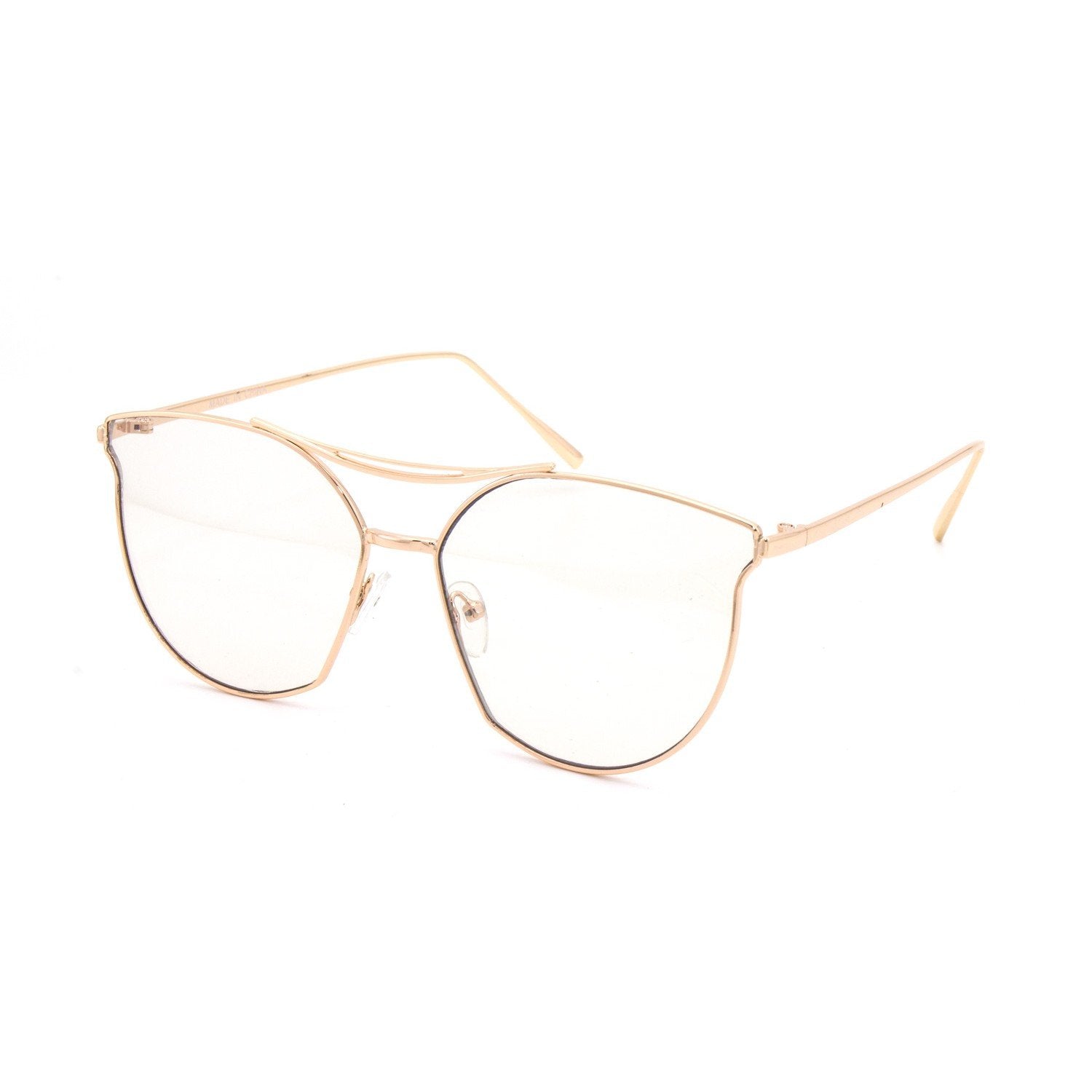 Cat Eye Clear Lens Frames - Weekend Shade Sunglasses