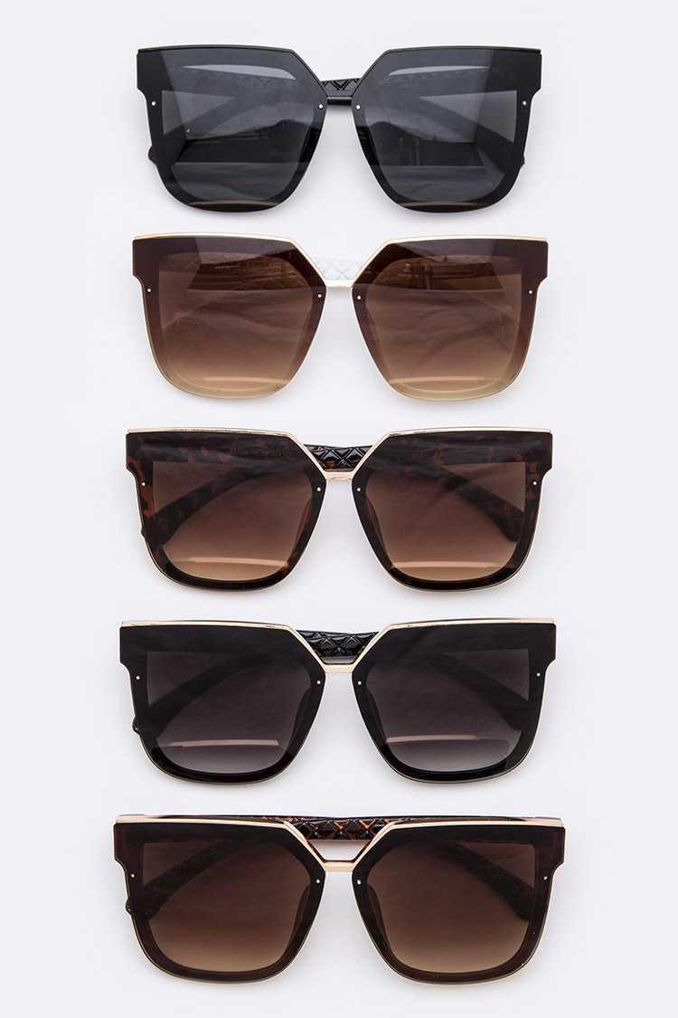 "Elisa" Cateye Plastic Sunglasses - Weekend Shade Sunglasses