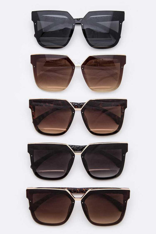 Fashion Cat Eye Plastic Frame Sunglasses – Weekend Shade Sunglasses