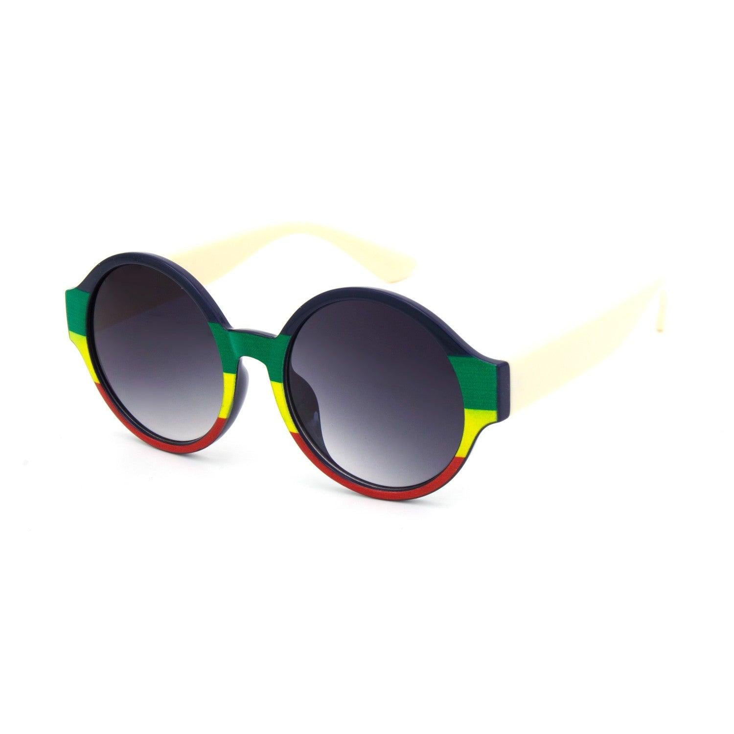 "Fall Classy" Round Plastic Sunglasses - Weekend Shade Sunglasses