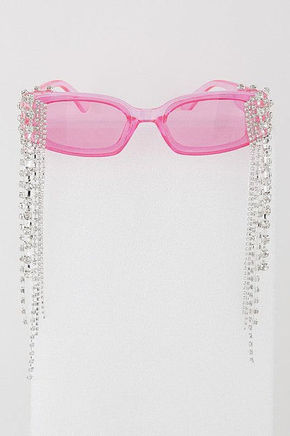 Fashion Rhinestone Glasses - Weekend Shade Sunglasses