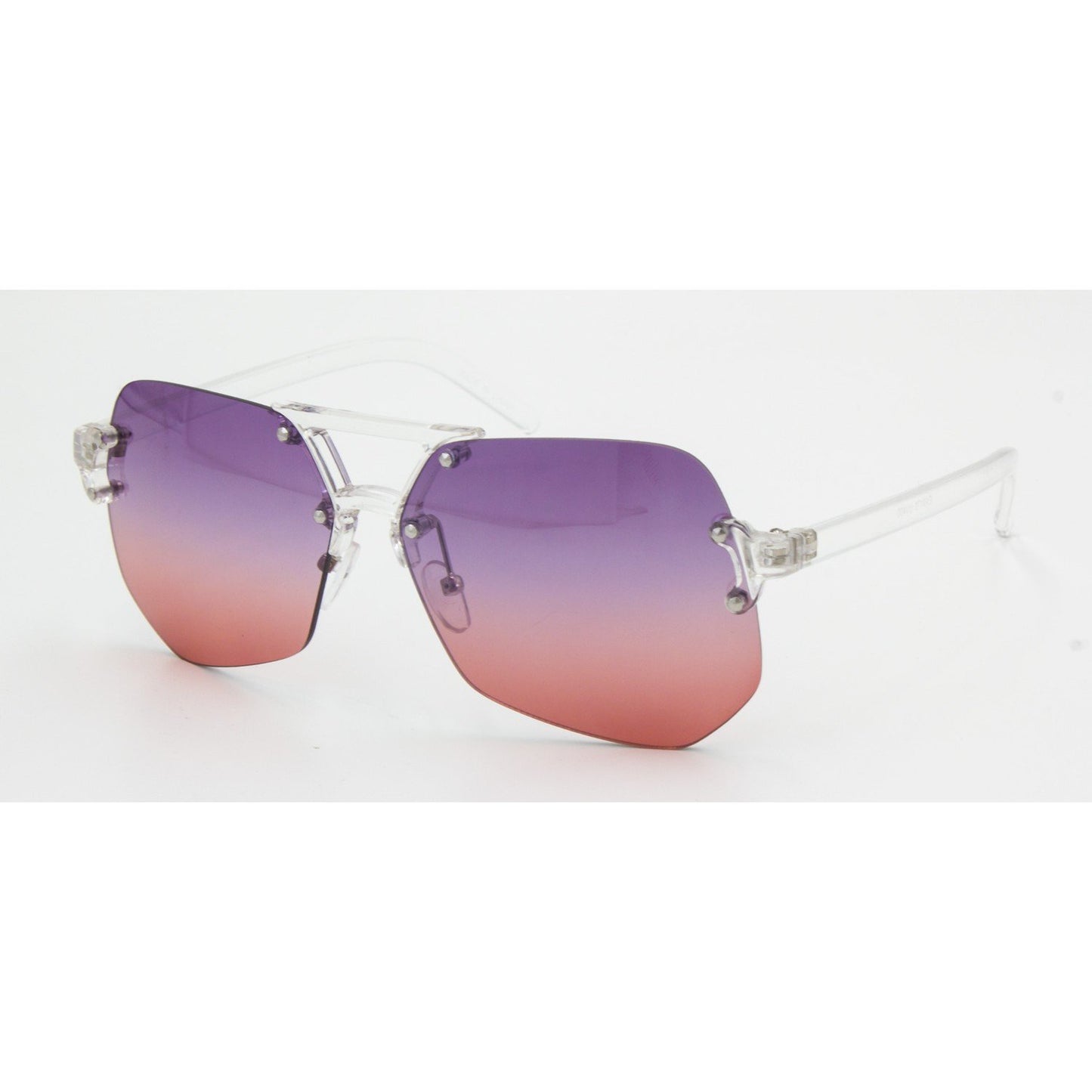 "Glam Girl" Rimless Sunglasses - Weekend Shade Sunglasses