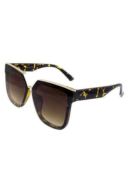 "HIGH END" Fashion Square Sunglasses - Weekend Shade Sunglasses