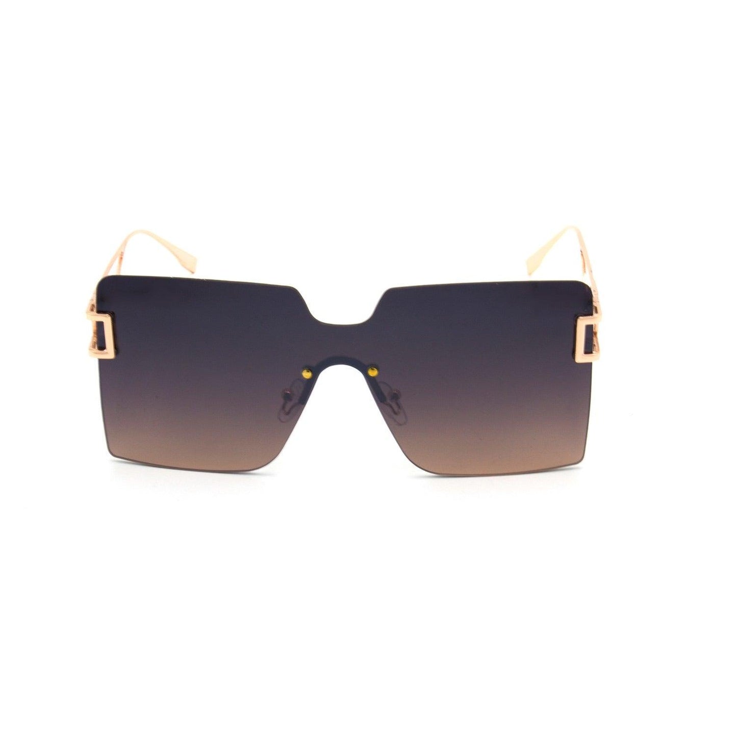 Fashion Rimless Square Sunglasses - Weekend Shade Sunglasses
