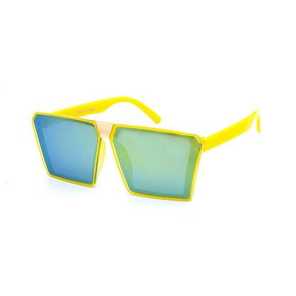 Kids Neon Oversize Square Sunglasses - Weekend Shade Sunglasses