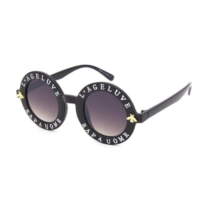 "Love is Blind" Round Sunglasses - Weekend Shade Sunglasses