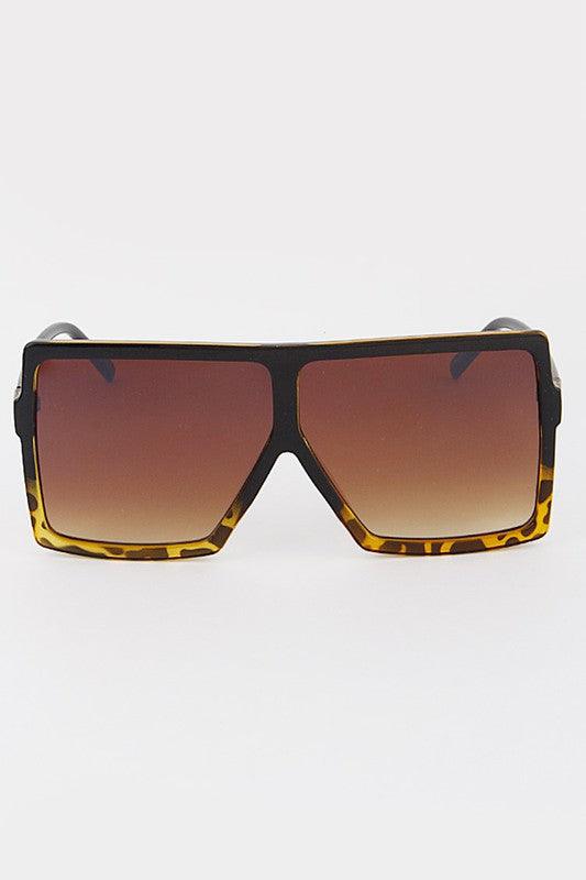 Oversize Square Black Sunglasses - Weekend Shade Sunglasses