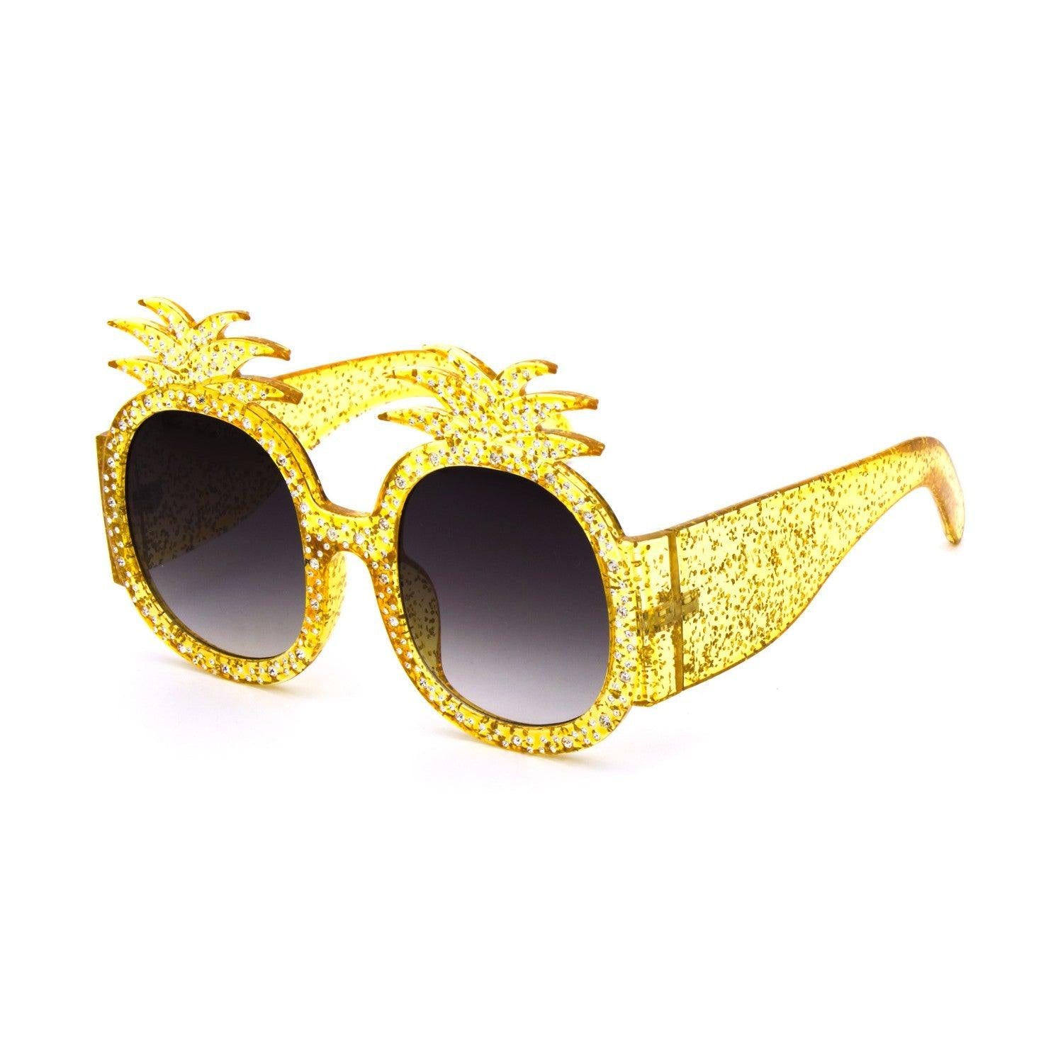 "Pineapple" Shape Sunglasses - Weekend Shade Sunglasses
