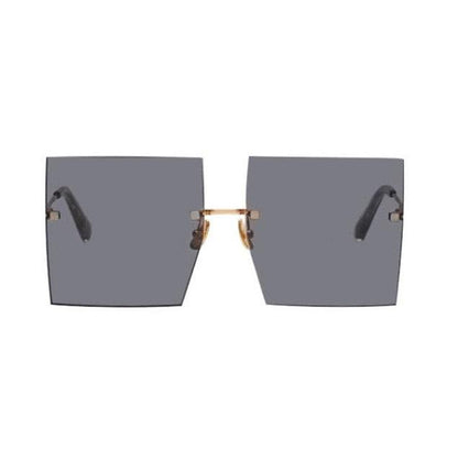 Trendy Oversized Square Sunglasses - Weekend Shade Sunglasses