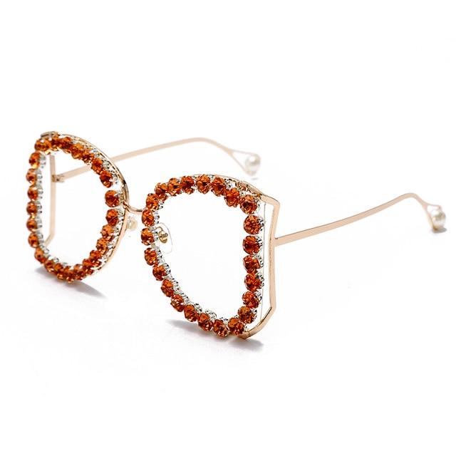 Luxury Square Diamond Sunglasses - Weekend Shade Sunglasses