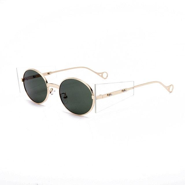 Punkish Oval Round Sunglasses - Weekend Shade Sunglasses