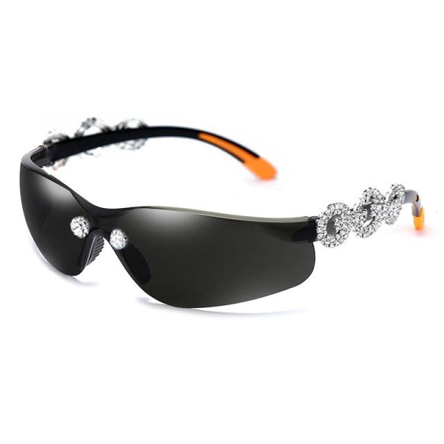 Diamond Goggle Sunglasses - Weekend Shade Sunglasses
