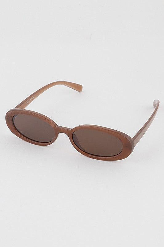 "Cool Barbie" Oval Sunglasses - Weekend Shade Sunglasses