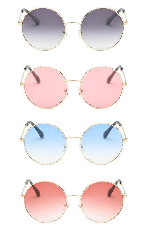 Classic Circle Round Sunglasses - Weekend Shade Sunglasses