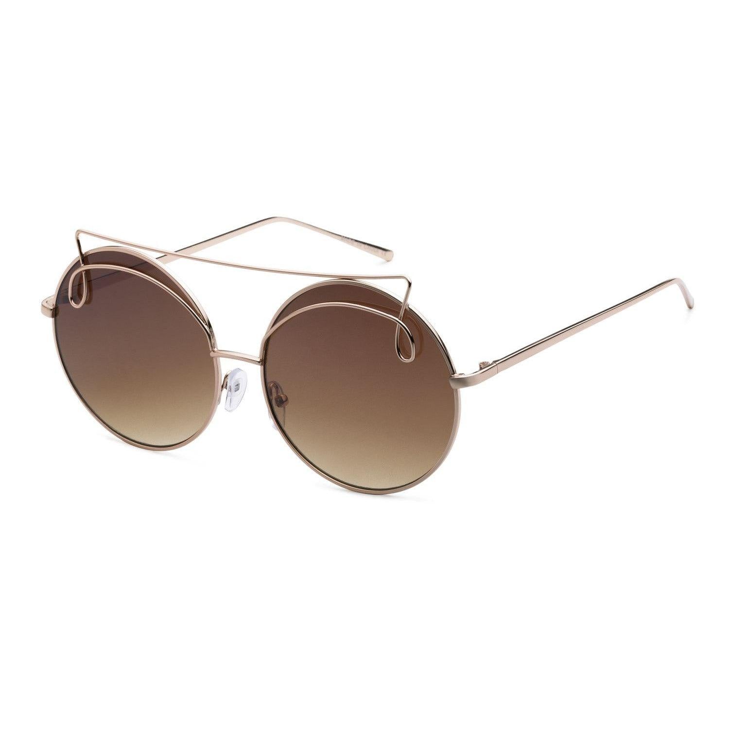 "Valerie" Metal Round Sunglasses - Weekend Shade Sunglasses